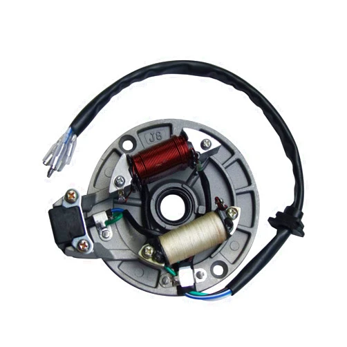 Shamofeng 2 Coil Ignition Magneto Stator for 49cc 50cc 70cc 90cc 110cc 125cc Qiye Taotao SUNL Kazuma SSR Baja ATV Quad Dirt Kick Bike 4 Wheeler