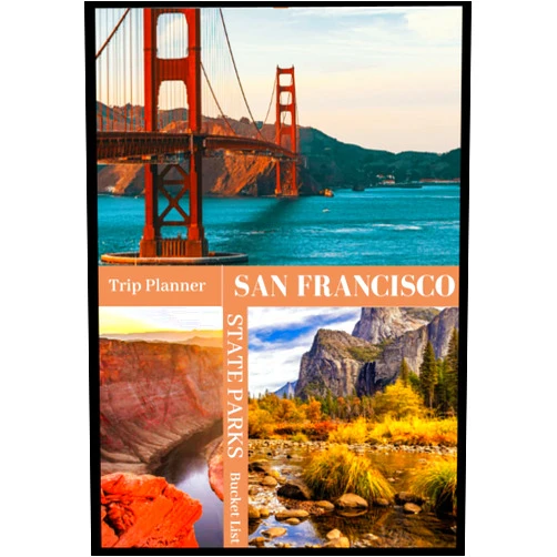 Gerold K. Publishing The San Francisco Bucket List: A Vacation Planner, Travel Log & Memory Journal/ America Passport & Stamp Book For Travelers.