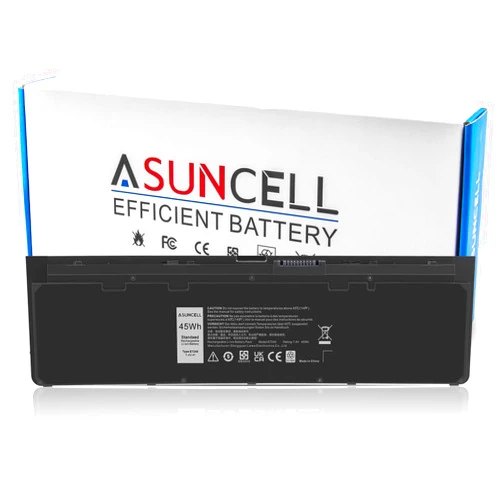 ASUNCELL Laptop Battery Replacement for Dell Latitude 12 7000 Sereis E7240 E7250 Ultrabook, 45Wh 7.4V