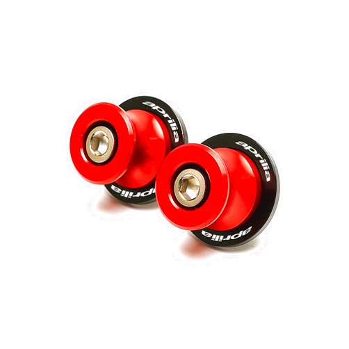 KENSG Cycling Accessories for Aprilia RS660 Tuono 660 2020 2021 021 New Motorcycle CNC Aluminum Swingarm Spools Stand Screws Slider Motorcycle Parts (Color : S Red)