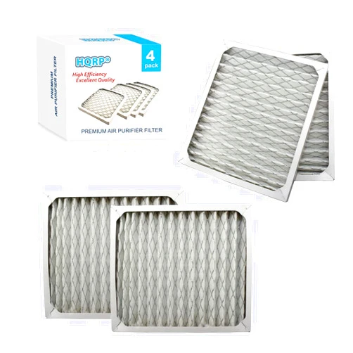 HQRP 4-Pack Filter compatible with Hamilton Beach TrueAir 04712 04381 840117900 True-Air O4712 O4381