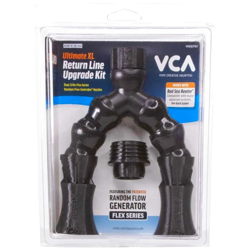 Vivid Creative Aquatics VCA Flex Series Ultimate XL Ultimate Return Line Upgrade Kit Dual 3/4 Flex-Series Random Flow Generator Vivid Creative Aquatics