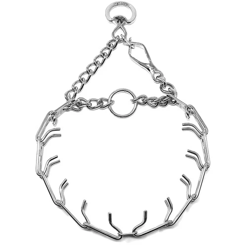 HS HERM. SPRENGER GERMANY Herm Sprenger Prong Dog Training Collar with Quick Release Buckle Ultra-Plus Chrome Plated Steel Pet Pinch Collar No-Pull Collar for Dogs Anti Pull Training Collar Made in Germany 25in (63cm) x 4mm