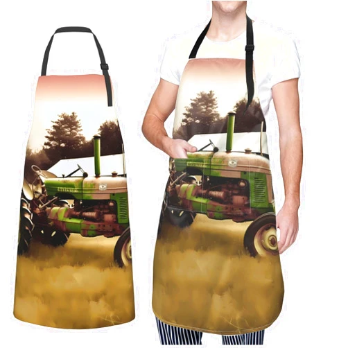 RLDOBOFE Adjustable Apron Waterproof Bib with 2 Pocket Petoskey Stone1 Cooking Aprons for Women Men Chef Bibs for Baking