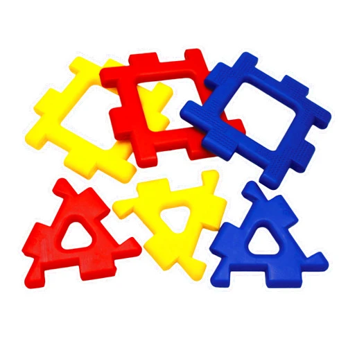 Polydron PY-707000 Giant polydron Set, Grade: 5 to Kindergarten (Pack of 40)
