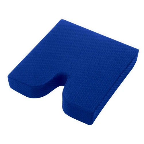 Carex Memory Foam Coccyx Seat Cushion - Tailbone Pain Relief Cushion - Sciatica Pillow for Sitting and Pain Relief