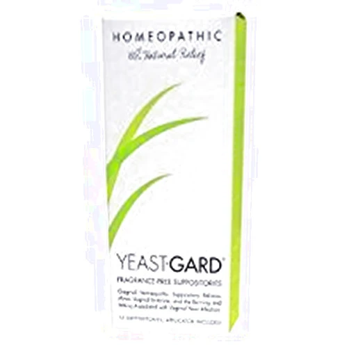 Perry Ellis Yeast-Gard Advanced Homeopathic Suppositories 10 ea (Pack of 4)