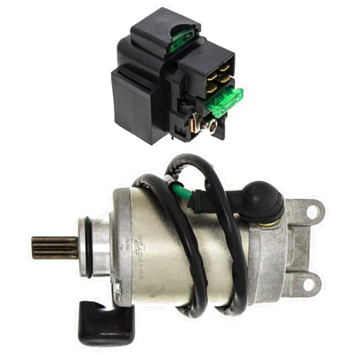 NICHE Starter Motor Solenoid Kit For Kawasaki Ninja ZX6RR ZX6R ZX636 ZX600 428000-1270 27010-0781 Motorcycle
