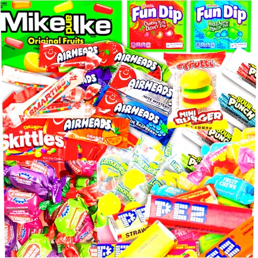 THE HUNGRY GORILLA Bulk Candy Variety Pack – 4 LB Assorted Party Mix Candy – Candy Bulk Individually Wrapped – Assortment for All Occasions: Pinata, Birthday Parties, Holidays, Office – by The Hungry Gorilla
