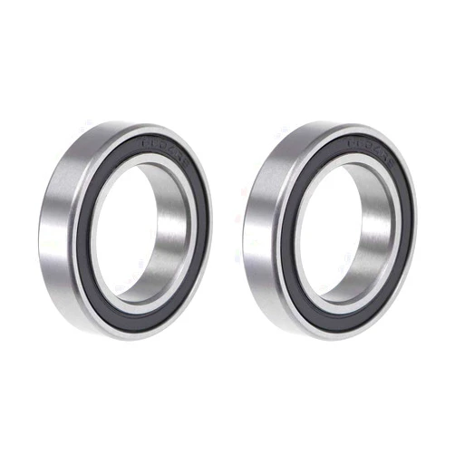 uxcell 6804-2RS Deep Groove Ball Bearing 20x32x7mm Double Sealed ABEC-1 Bearings 2-Pack