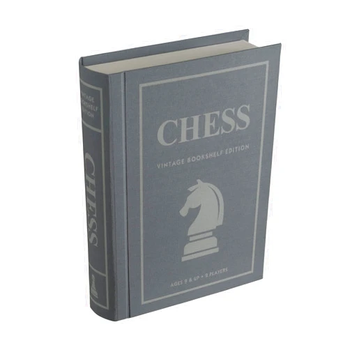 WS Game Company Chess Vintage Bookshelf Edition