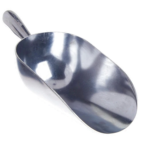 Winco Aluminum Utility Scoop, 58-Ounce, Medium
