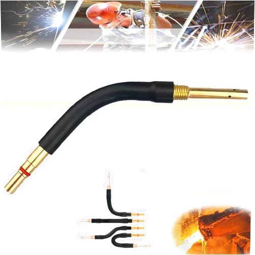 GUIENRLEA Welding Gun Bending Pipe Bending Rod，Welding Gun Bending & Straight Pipe，Welding Gun Pipe Bending Adapter，Welding Gun Kit for Metal (350A-Bending, 1PCS)