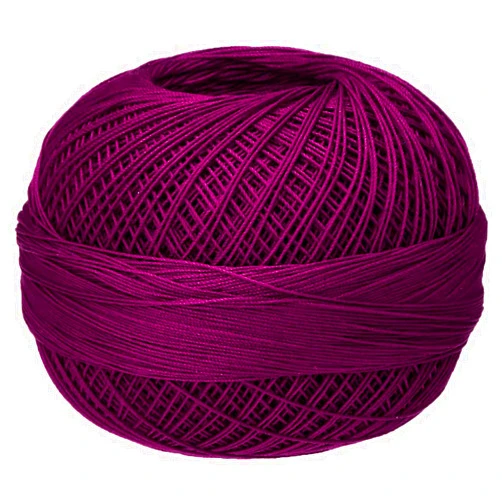 LIZBETH Handy Hands Lizbeth Premium Cotton Thread, Size 40, Boysenberry Dark