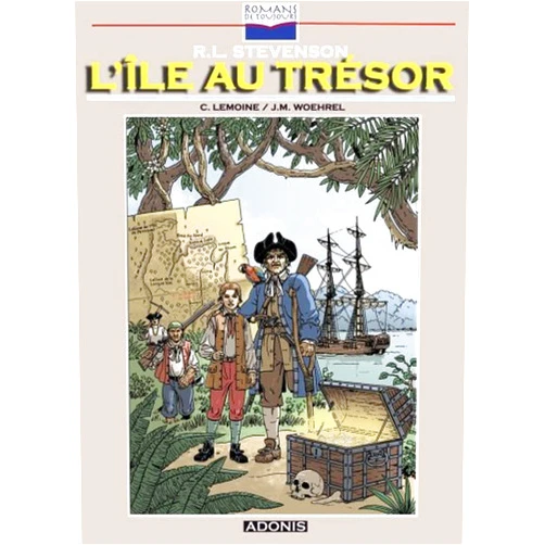 Robert Louis Stevenson,Jean-Marie Woehrel,Christophe Lemoine L'île au trésor
