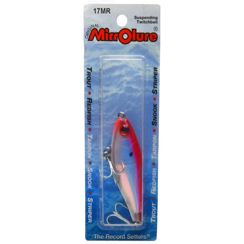 MirrOLure Mirrolure 17 Mr Mirrodine Suspend Twitchbait Silver 25 8 in 3 Oz