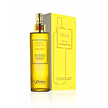 Premier by Dead Sea Premier Premier Dead Sea Body Mist Lemon Grass & Mandarine Aromatic Refreshing Dry Oil Moisturizing enriched with Dead Sea Minerals 4.05 Fl Oz