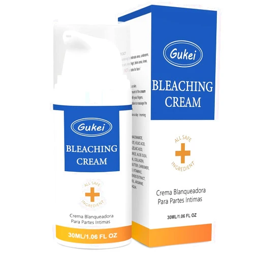 Gukei Skin Lightening Cream Serum Skin Bleaching Cream Whitening Cream For Body Intimate Area, Private Parts, Underarm, Knees, Elbows, Inner Thigh, Bikini Areas, Bikini Line.