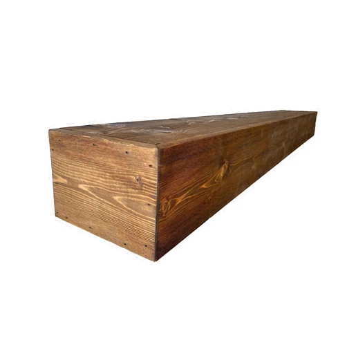 STRIX IND Deep Custom Length Mantle | Choose Your Own Length Mantel Shelf | Custom Built in USA | Custom Floating Shelf | Long Shelf for Fireplace (8