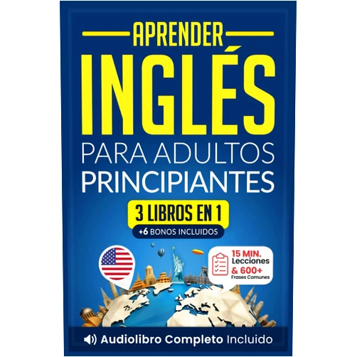 Speak Abroad Academy Aprender inglés rápido: 3 libros en 1 para principiantes adultos: Cuaderno de gramática con ejercicios prácticos, cuentos cortos cautivadores y vocabulario de uso diario (Spanish Edition)
