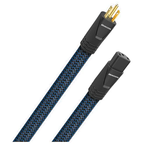 AudioQuest Monsoon High-Current 15 AMP AC Power Cable - 3.28' (1m)