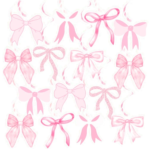 FHzytg Pink Bow Party Hanging Swirls Decorations, Girl Bow Theme Birthday Party Decortions, Coquette Birthday Party Bow Party Decorations for Bow Birthday Baby Shower Bridal Shower Bachelorette Party Decor