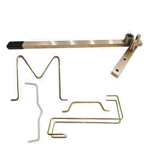 Generic Manual Bending Bender;Rod Forming Tool.Steel Construction Bend Mild Stainless Steel Rod.Mini Tubing Bender Hand Rebar Bender Desktop Workbench Bending Tool