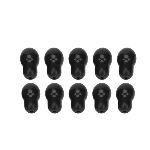 Generic 10Pcs Stethoscope Ear Tips, Universal Replacement 2.5mm Silicone Stethoscope Earplugs for 5mm Ear Hooks Durability