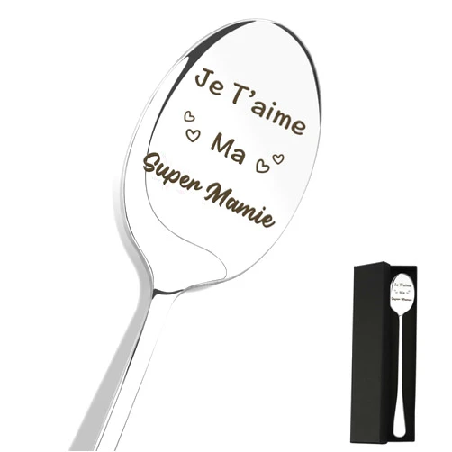 Cadeau Mamie,Cadeau Grand Mere,Cadeau Anniversaire Mamie,Cadeau Pour Mamie,Cadeau Fete Mamie,Idee Cadeau Grand Mere,Mamie Cadeau,Mamiecadeau Mamie Noel,Cuillere Mamie,Cadeaux Pour La Fête Des Mères