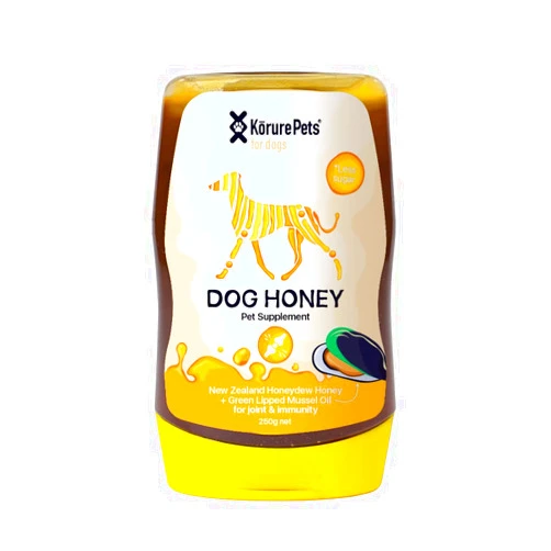 Kōrure Pets Honey Health Supplement for Dogs - Natural Supplement for Optimal Canine Health and Joint Care
