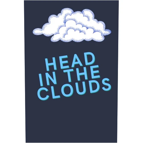 By Amanda Hatters (Author) Head in the Clouds: Daydreamer's Lined Notebook/Journal