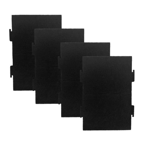 Superbobi 4 Pack W11282981 Microwave Charcoal Filters Replacement for Kitchen Aid/Whirlpool Microwave Range, Activated Charcoal Filters Replaces W11223147, KMLS311HB, KMLS311HS, YWML75011H