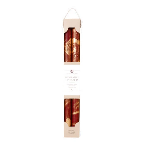Northern Lights Candles - Premium Decorative Tapers - 12