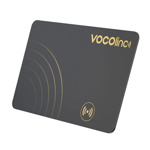 VOCOlinc Air Tag Card Wallet Tracker Ultra-Thin 1.6mm, Smart Item Finder Work with Apple Find My APP (iOS Only, Android not Supported), Bluetooth Locator for Luggage, Suitcase, Bag, Backpack and More