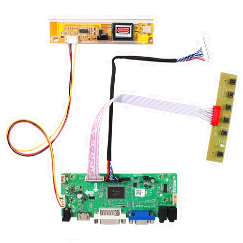 VSDISPLAY HDMI Audio Controller Board 30Pin for B154EW03 B154EW06 LP154WX3 LTN154AT07 LTN141AT02 14.1