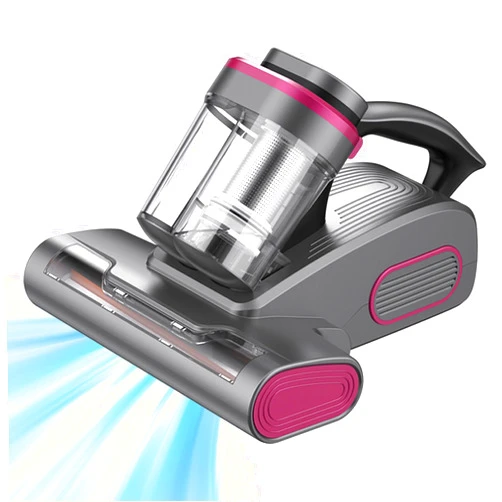 Cauzyart Mattress Vacuum Cleaner uv sanitizing,Cordless Bed Vacuum with Brushroll Rotation,Ultrasonic, Double-Cup &HEPA Filter,14Kpa Strong Suction Couch Vacuum.