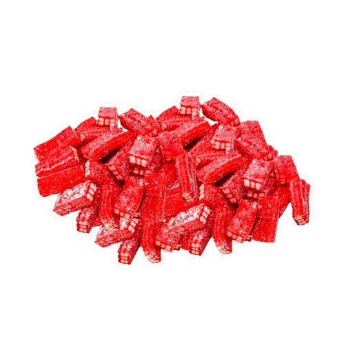 NUYAFFA Halal Strawberry Bricks Gummy Candy, Delicious Halal 5lb Bulk Candy Bag, Multi-color Sour Gummy, Tasty Halal Gummies & Candy Gift for All Occasions, Party Size
