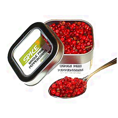 SpiceCubed Whole Pink Peppercorns Tin