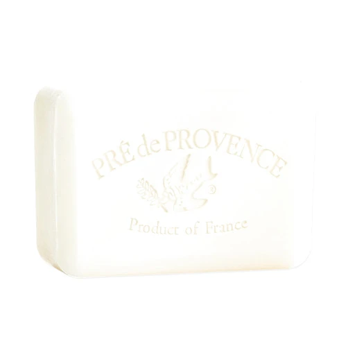 Pre de Provence Artisanal French Moisturizing Soap Bar, Shea Butter Enriched, Quad Milled for Long Lasting Rich Smooth Lather, 8.8 Ounce, Milk