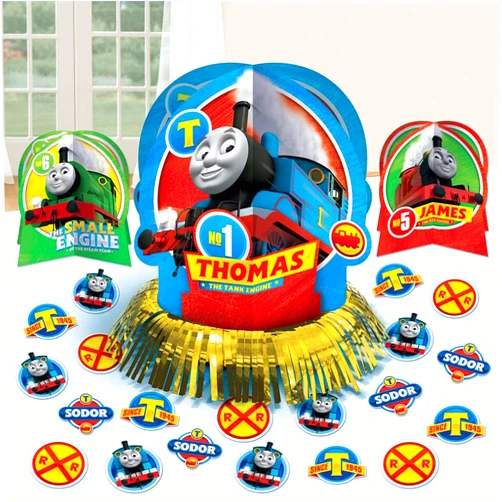 Amscan Thomas All Aboard Table Centerpieces & Confetti, 1 Set