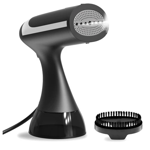 NUTTUTO Steamer for Clothes, 20s Fast Heat, 1500W, 300ml Water Tank, For Home Travel, Garment Steamer, Portable Travel Garment Steamer, Handheld Clothes Steamer, Black