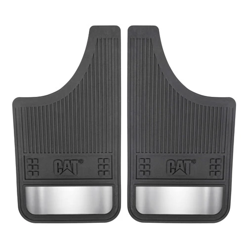 Cat® Mud Flaps for Trucks - Heavy Duty Rubber Truck Accessories & Wheel Liner Mud Flaps for Pickup Trucks - Splash Guards for Front or Back Tires - Some Drilling Required for Included Screws