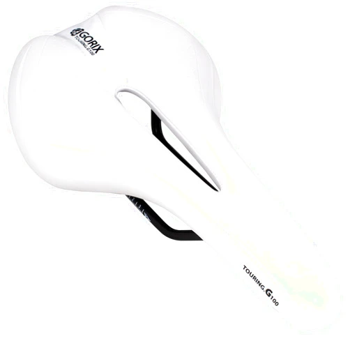 GORIX Bike Saddle Seat Comfortable Cushion with Rail Mountain Road Bicycle for Men and Women (GX-C19)