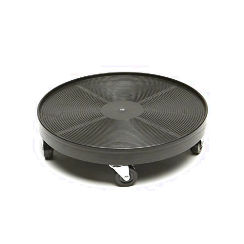 Best Gardening Supplies Devault DEV3000BNH 16 inch Plant Dolly no Hole Black