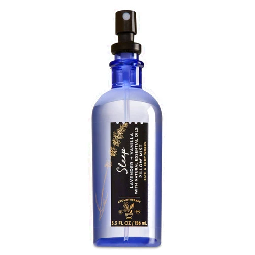 Bath & Body Works Bath and Body Works Aromatherapy Pillow Mist Lavender Vanilla (Retired Fragrance) 5.3 Fl Oz