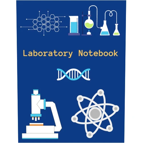 Ibra Book Desinger Lab Notebook/Laboratory Notebook: Great Design Laboratory Notebook for Graduate Student and Professionals Researchers - 120 Pages