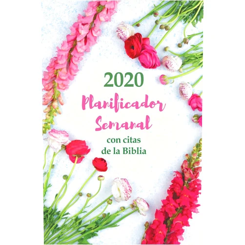 Useful Christian Diaries Publications 2020 Planificador Semanal Con Citas De La Biblia | Una Semana Por Página: Organizador De Horarios Para Cristianos | 52 Versículos Bíblicos Cuidadosamente Escogidos En Cada Página (Spanish Edition)