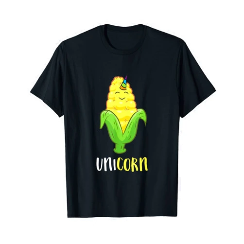 Funny Corn Gifts And Tees Uni Corn Unicorn Corn Lovers Corn Farmer T-Shirt
