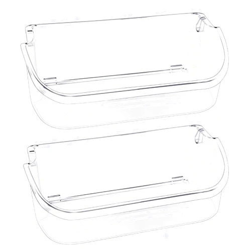 SENMEDO [2 PACK] UPGRADED 240356402 Refrigerator Door Bin Replacement Part, Compatible with Frigidaire Refrigerator Door Shelf FFSS2615TS0 LFSS2612TF0 LFSS2612TE0 AP2549958 FGHS2631PF4A Door Shelf