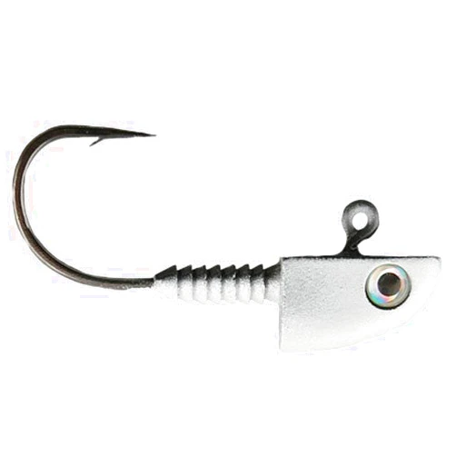 Lunker City LunkerGrip 4/0 HD Pro Fin-S Jig head, 3 per Pack